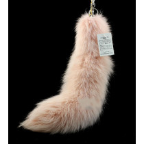 Fox Fur Fox Tail (really natural fox fur) use for bag hanging or keychain T03