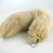 Fox Fur Fox Tail (really natural fox fur) use for bag hanging or keychain T04-2