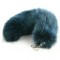 Fox Fur Fox Tail (really natural fox fur) use for bag hanging or keychain T04-6