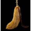 Fox Fur Fox Tail (really natural fox fur) use for bag hanging or keychain T05