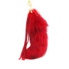 Fox Fur Fox Tail (really natural fox fur) use for bag hanging or keychain T07
