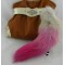 Fox Fur Fox Tail (really natural fox fur) use for bag hanging or keychain T12-1