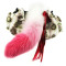 Fox Fur Fox Tail (really natural fox fur) use for bag hanging or keychain T21