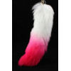 Fox Fur Fox Tail (really natural fox fur) use for bag hanging or keychain T29