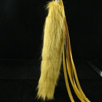 Fox Fur Fox Tail (really natural fox fur) use for bag hanging or keychain T35-1