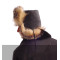 Men's Russian Hats (Raccoon) - Genuine Winter Russian Ushanka Fur Hats Winter Hats Z88-1