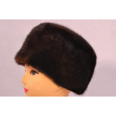 Women's Russian Hats (Mink) - Genuine Winter Russian Ushanka Fur Hats Winter Hats Z90-2