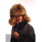 Men's Russian Hats (Raccoon) - Genuine Winter Russian Ushanka Fur Hats Winter Hats Z93-1