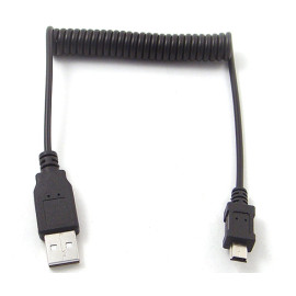 Mini USB cable de la bobina