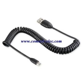 Спиральный кабель USB