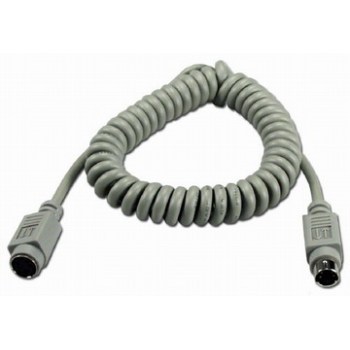 Computer cable en espiral