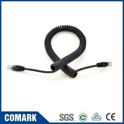 RJ45 spiral cable