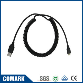 USB Micro spiral cable