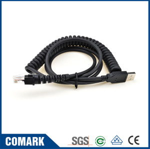 USB-RJ45 spiral cable