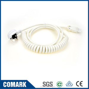 UK-GST coiled power cable