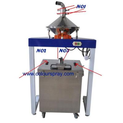 automatic powder coating machine cycling system