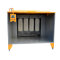 manual powder coating spray booth easy for change