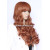 synthetic fashion hair wigs,lady curl wig