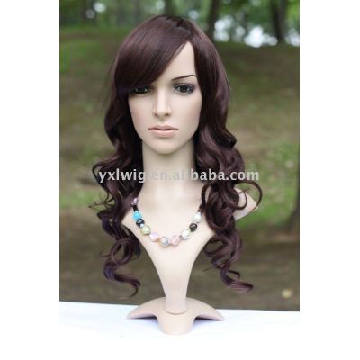 Stock Long Curly Wig Synthetic