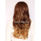 Faded Color Hotsale Synthetic Fashion Lady Wig