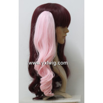 Pink Claw Synthetic Ponytails