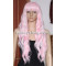 Fashion Pink Synthetic Hair Wig