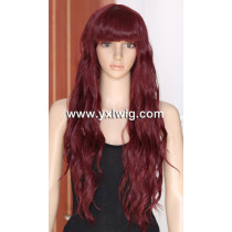 Red Synthetic Hair Wig