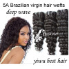 high quality no tangle new star virgin brazilian hair,free shipping 300g/lot deep wave hair weave,human hair extension