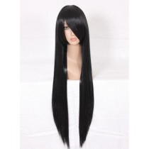 Long Black Anime Wig
