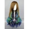 Multi-color Anime Wig,Synthetic Cosplay Wig