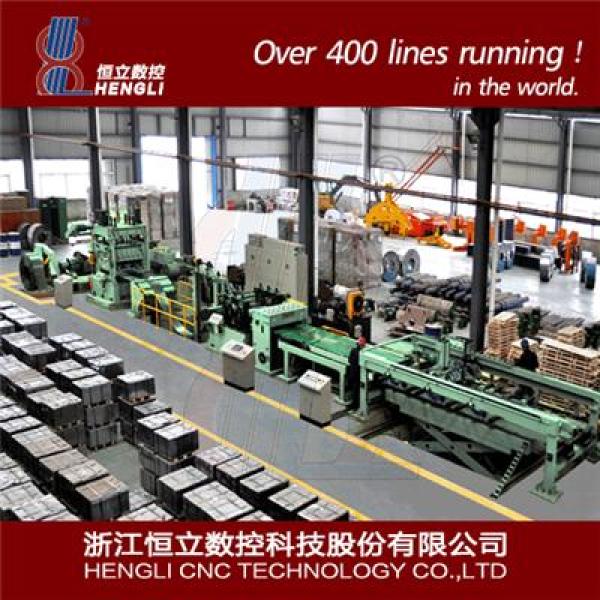 High speed cut to length line