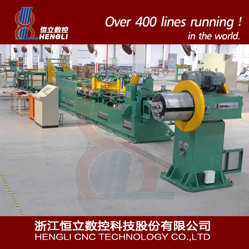 linea de corte longitudinal de acero de silicio