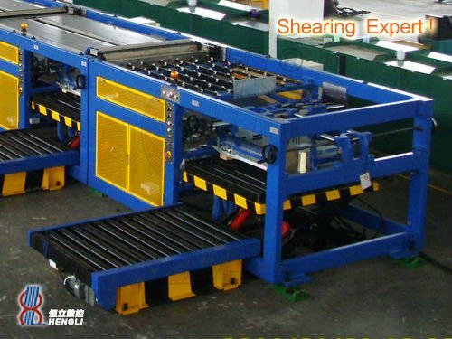 Sheeting machine for tinplate & aluminum