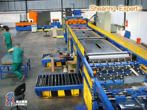 Sheeting machine for tinplate & aluminum