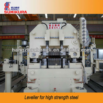 Leveller for high strength steel or aluminum