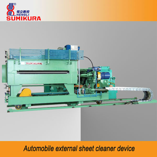 Automobile external sheet cleaner device