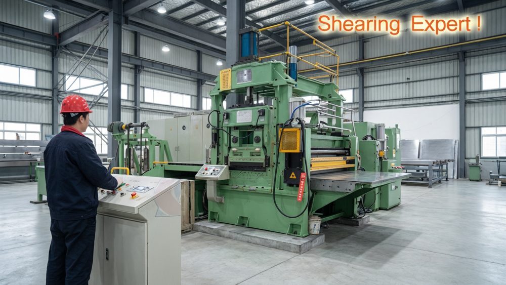 Mechanical shearing machine