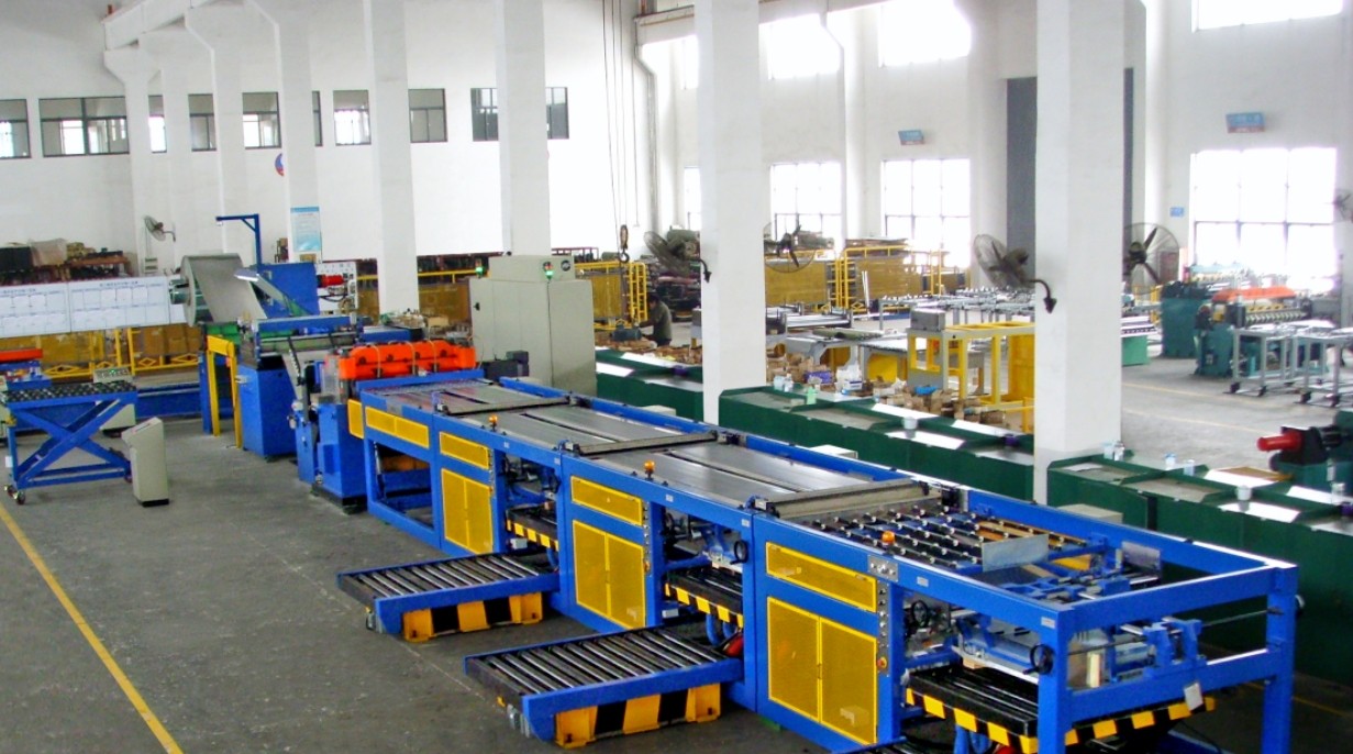 High-Speed Scroll Cutting Line