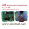 4D duplicable transponder