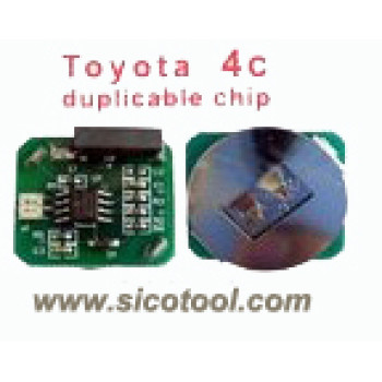 Toyota 4c duplicable chip