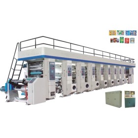 High-speed computer Colour register gravure printing machine