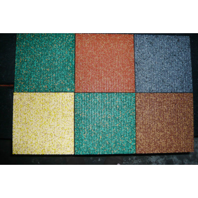 Rubber blind paver tilesrubber /tactile tile