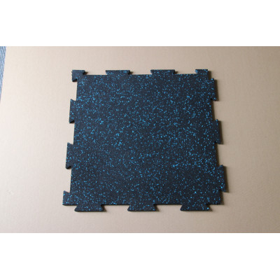 Interlocking  rubber tiles in/speckle tiles