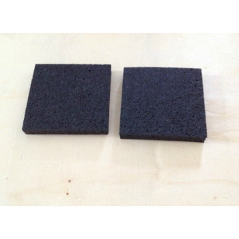 Black rubber  tile