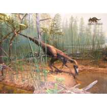 Fiberglass Ornithomimus Model