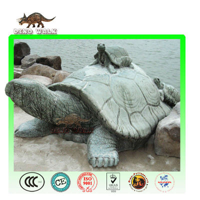 Fiberglass Turtle Sculpture