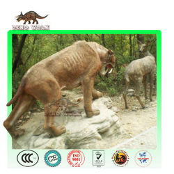 smilodon متحركالنحت نموذج