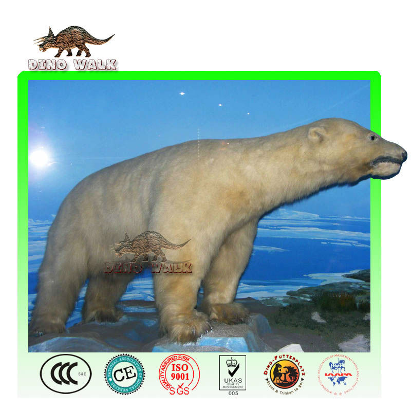 Animatronic Polar Bear in Scientific Museum
