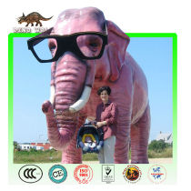 Customized Fiberglass Cartoon Elephant