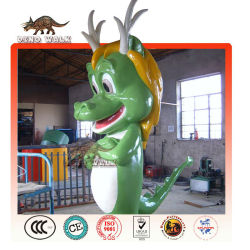 fiberglas drachen maskottchen